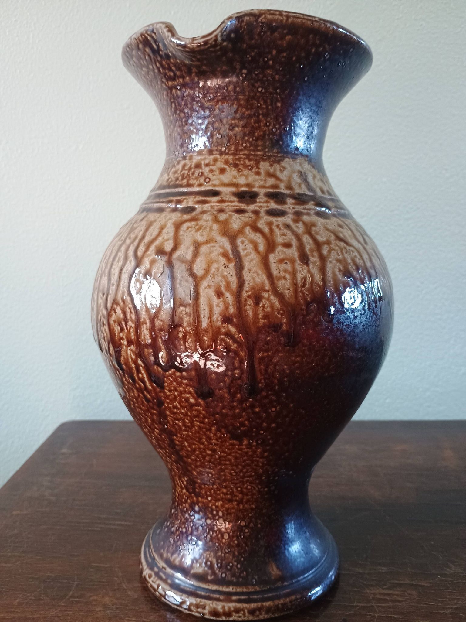 Jug Pitcher Stoneware - St Amand en Puisaye - Guy Norman - The New Pottery