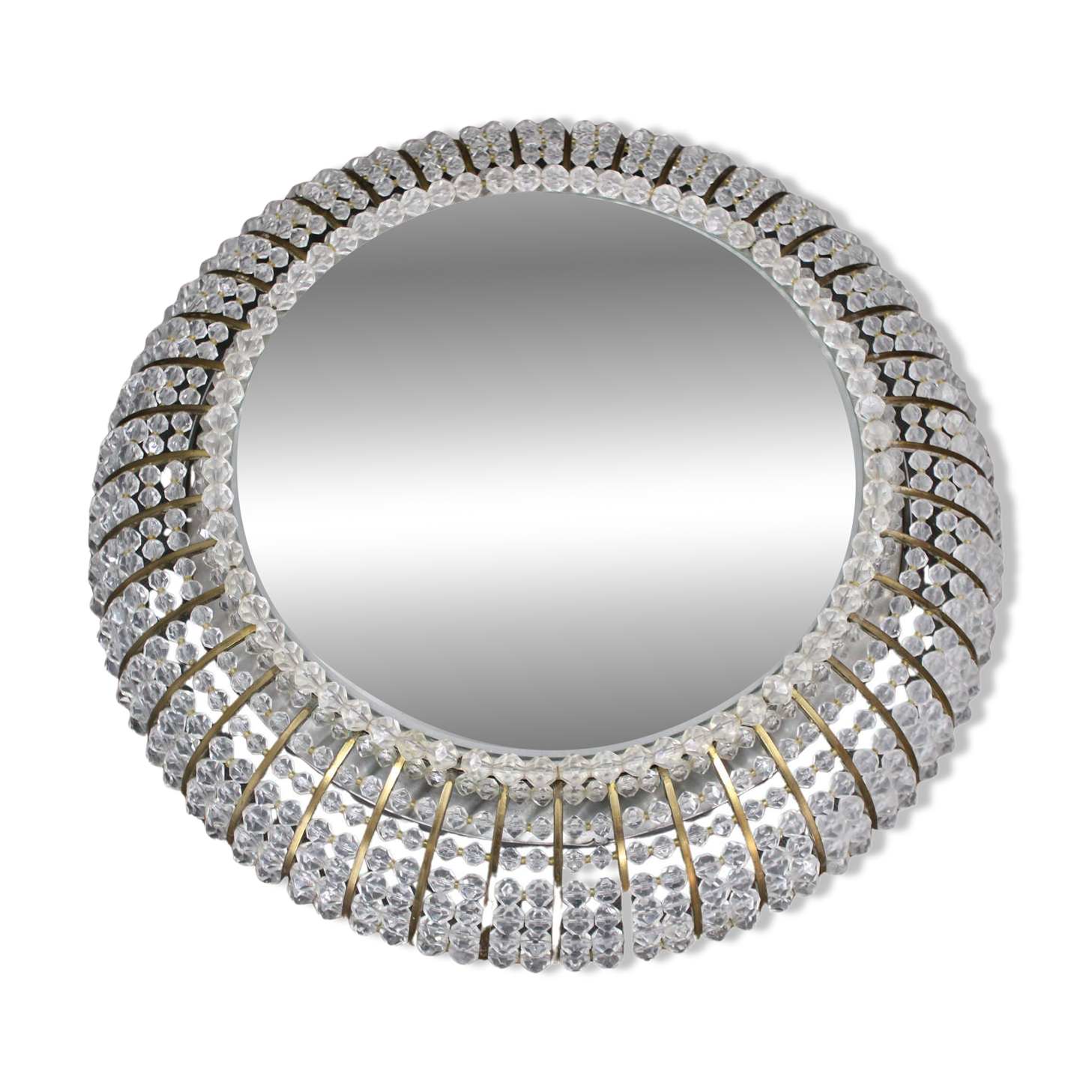 Hollywood Regency illuminated wall mirror, Austria, 1970s