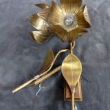 Set wall light italian tole in the shape of a flower