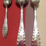 Cutlery set 37 pieces of silver metal 84 g of the silversmith Gabriel Gay