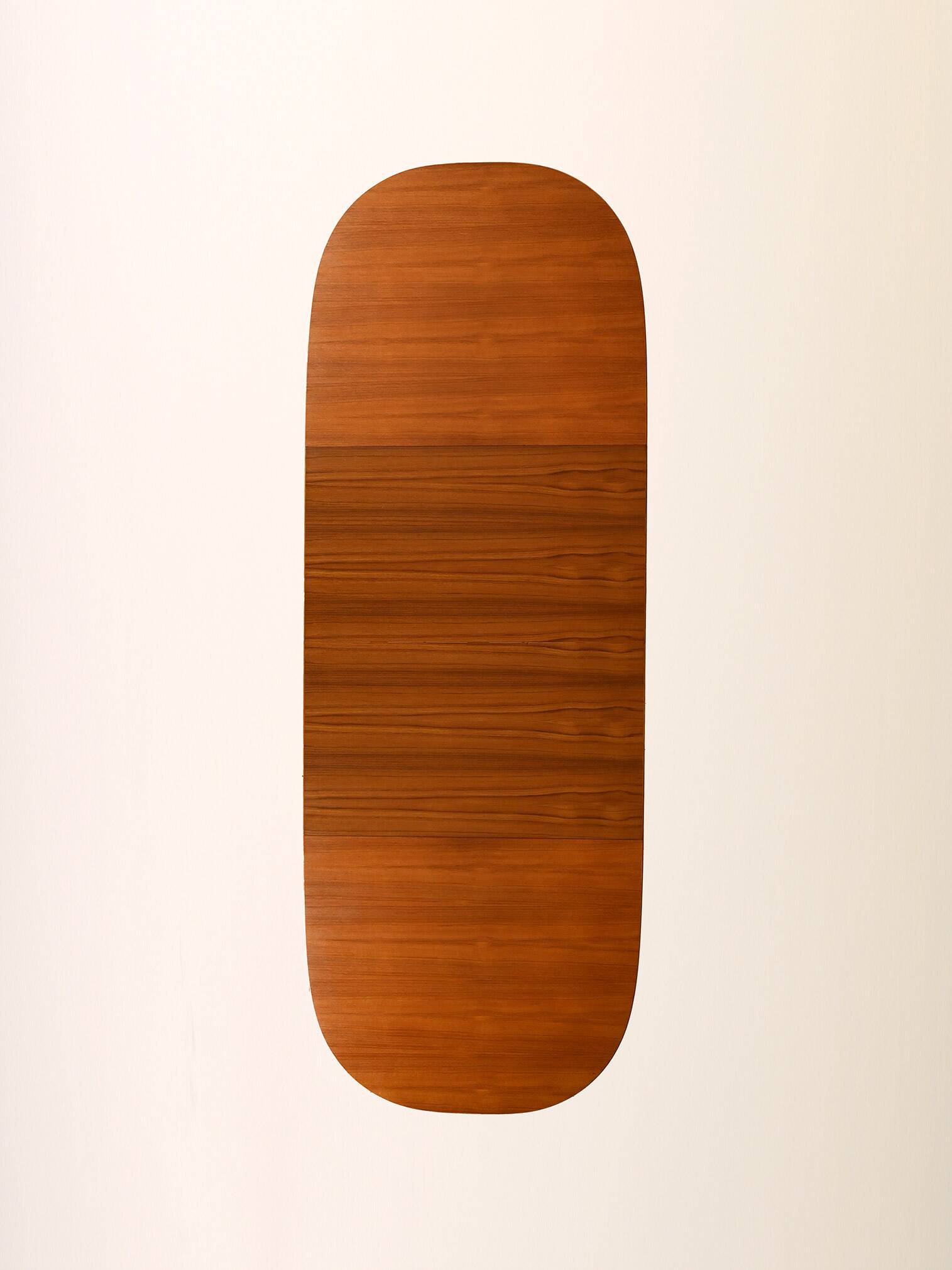 Scandinavian oval extending table