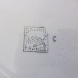 4 vintage flat plates from the Salins factory 210638