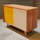 Buffet U 452 Yellow by Jiri Jiroutek for Interier Praha 1960