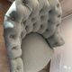 Padded toad armchair