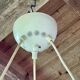 Vintage 3-light pendant light by Le Dauphin circa 1980s