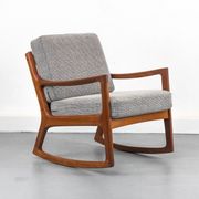 Senator Rocking Chair in Teak by Ole Wanscher for Cado, 1974