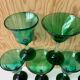 Verres à pied vintage