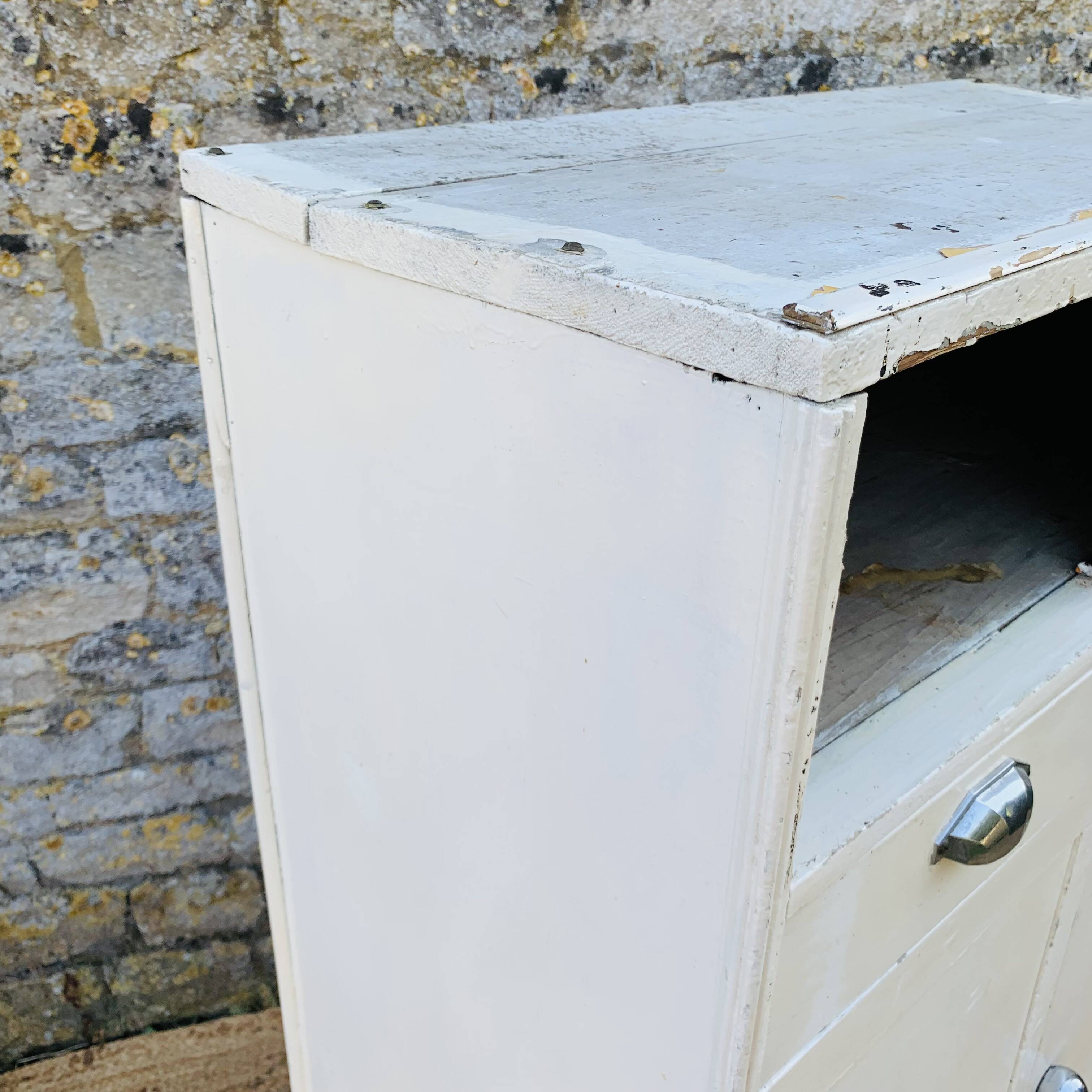 Vintage white sideboard