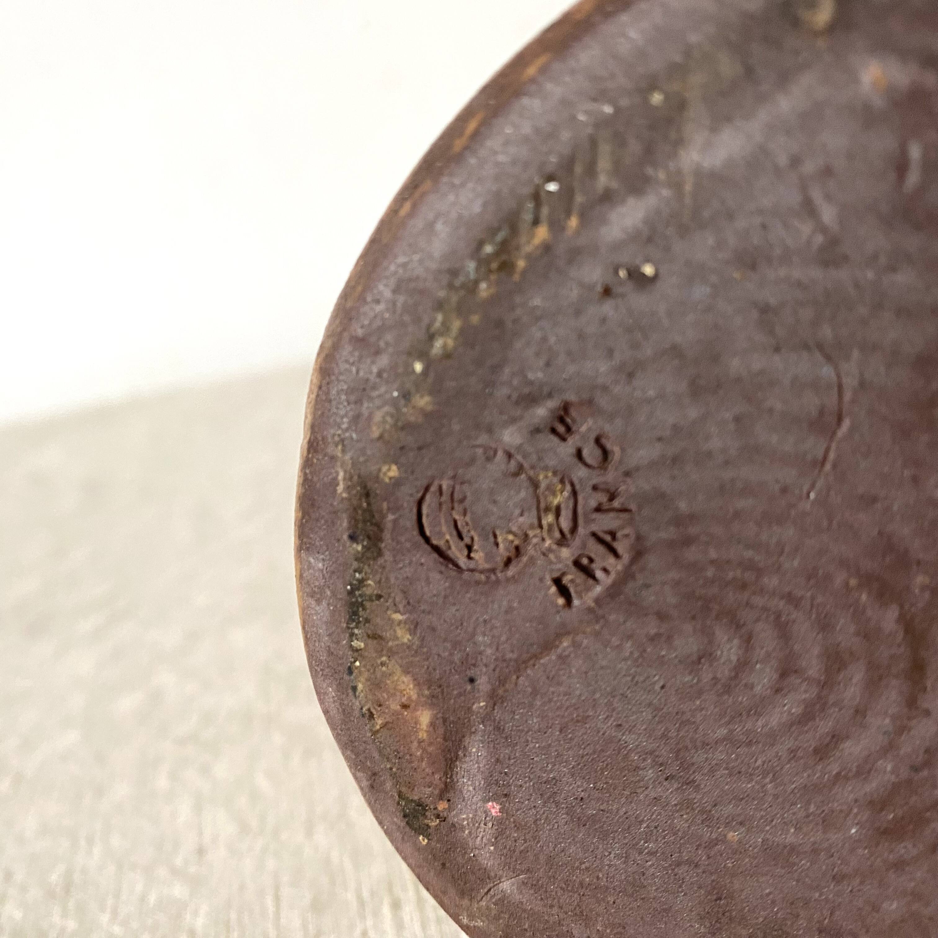 Stoneware bottle, vintage vase