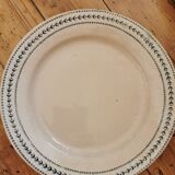 Plates in iron earth Gien