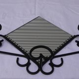 Old wall coat rack