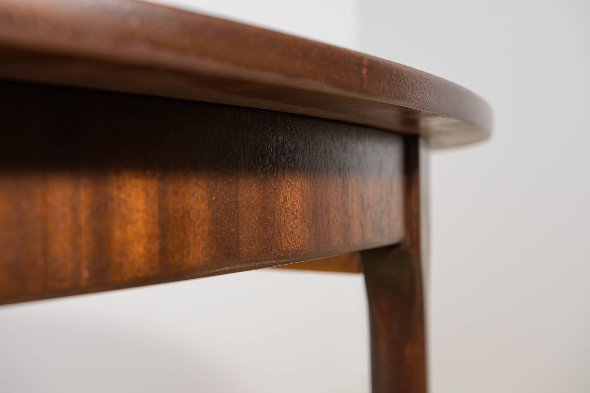 Mid-Century Oval Extendable Teak Dining Table from McIntosh, 1960s