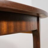 Mid-Century Oval Extendable Teak Dining Table from McIntosh, 1960s