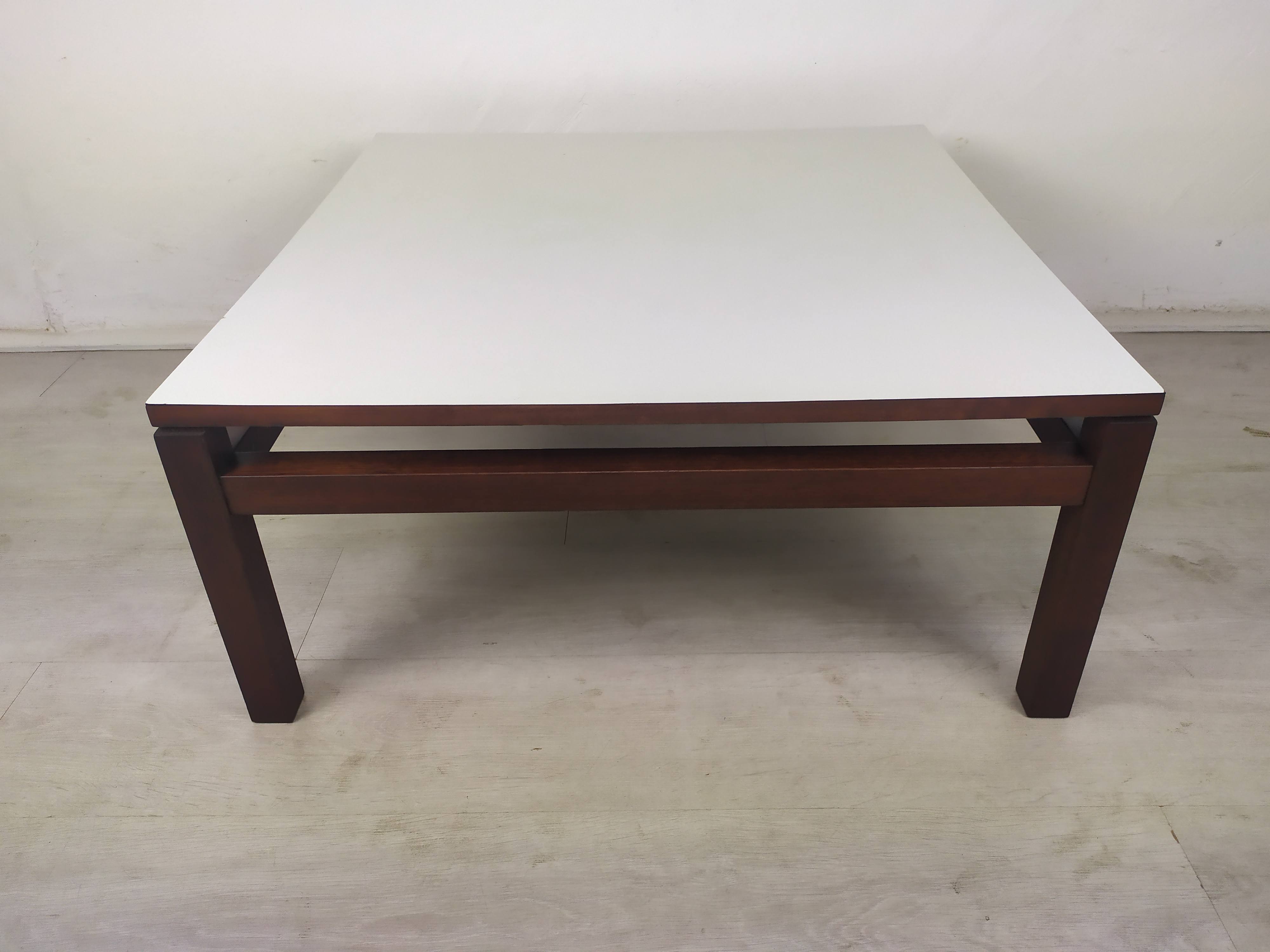 Scandinavian square coffee table