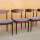 Series of 4 teak chairs by Ib Kofod-Larsen for G-Plan editions
