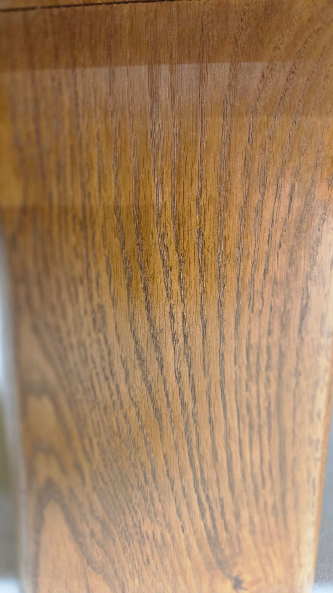 Brutalist coffee table / side table in oak – 1970s