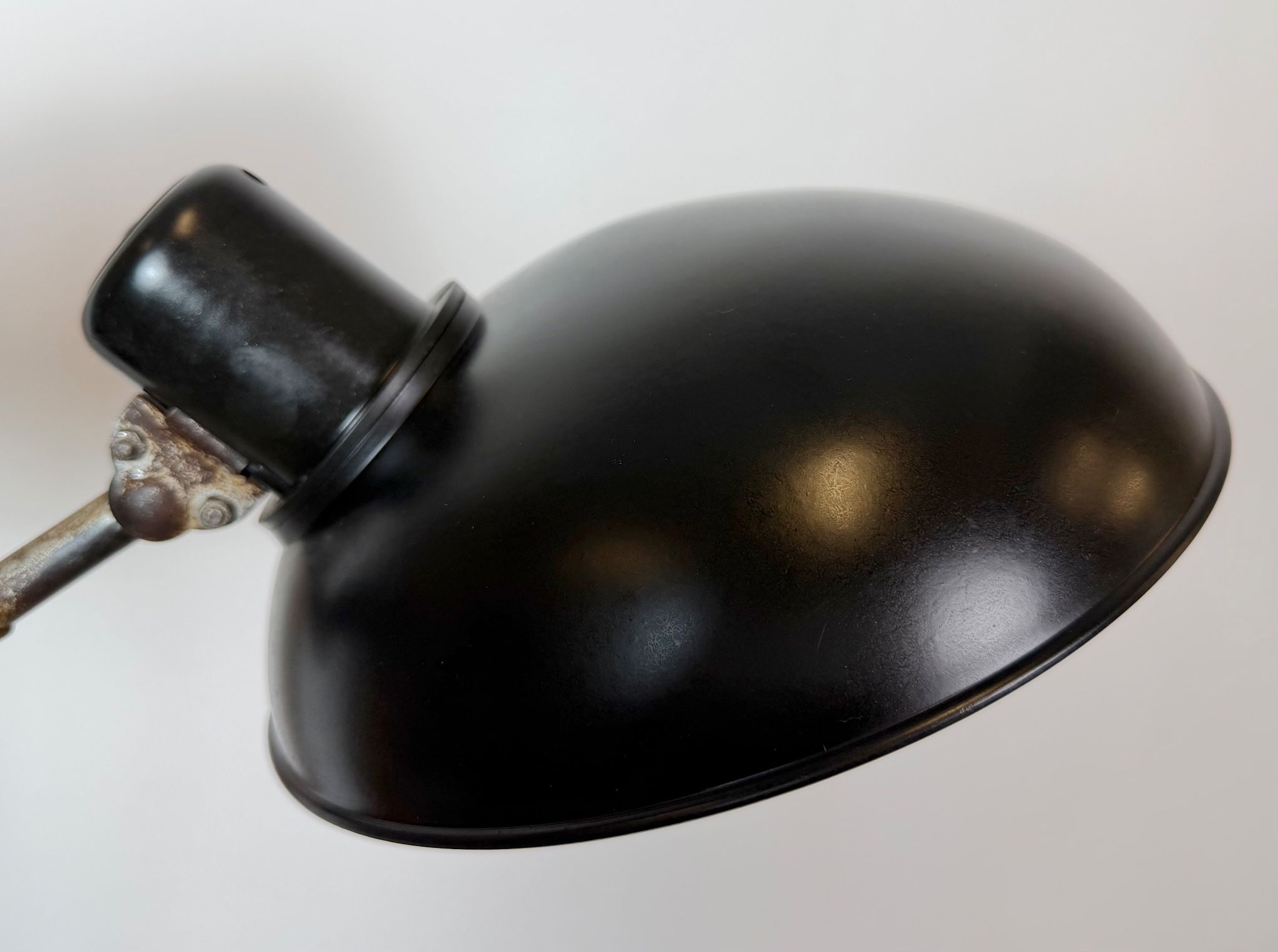 Large German Industrial Scissor Wall Lamp from Helion Arnstadt, 1950s