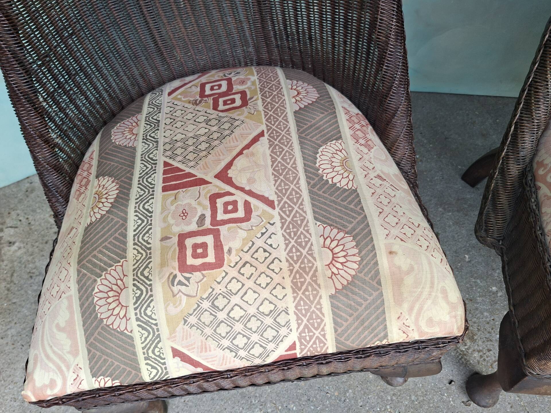2 Lloyd look 1940 armchairs