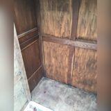 Armoire parisienne à 2 portes grise