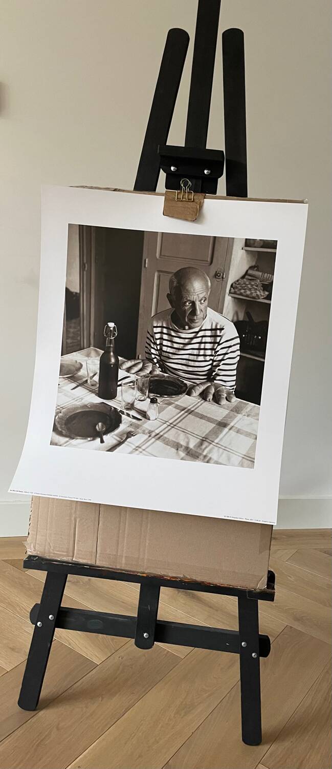 Robert Doisneau after (1912-1944), Les Pains de Picasso, Vallauris 1952, Copyright Robert Doisneau/ Gamma Rapho, Sucession Picasso/VG Bild, KunstbBonn 1998, Printed in Germany