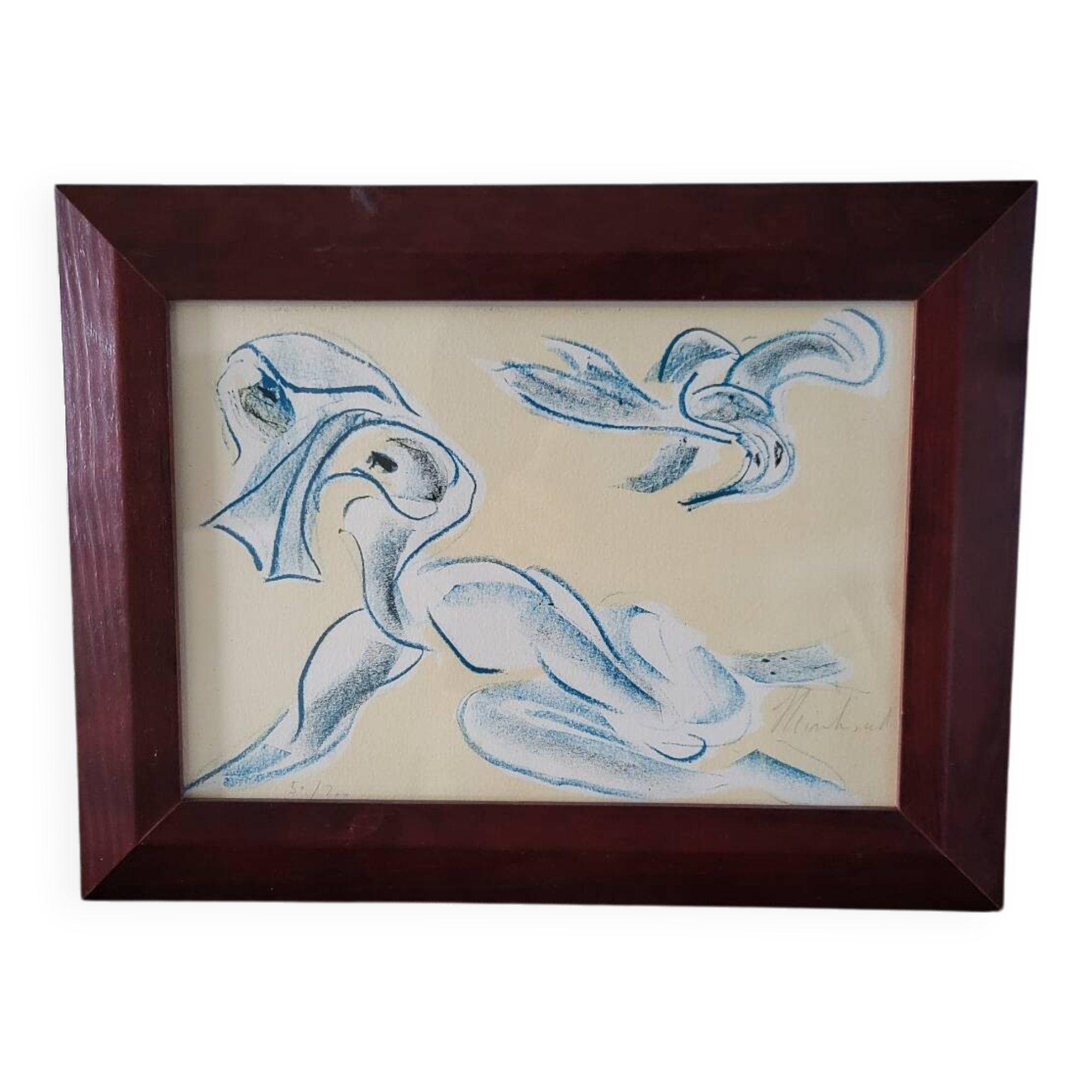 Numbered Lithograph by Reinhoud D'Haese 50/200/ Brussels/ Iconic