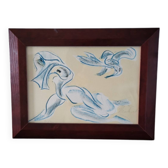 Lithographie Numérotée De Reinhoud D'Haese 50/200/ Bruxelles/ Iconique