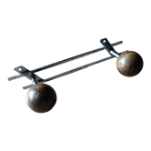 Double patère