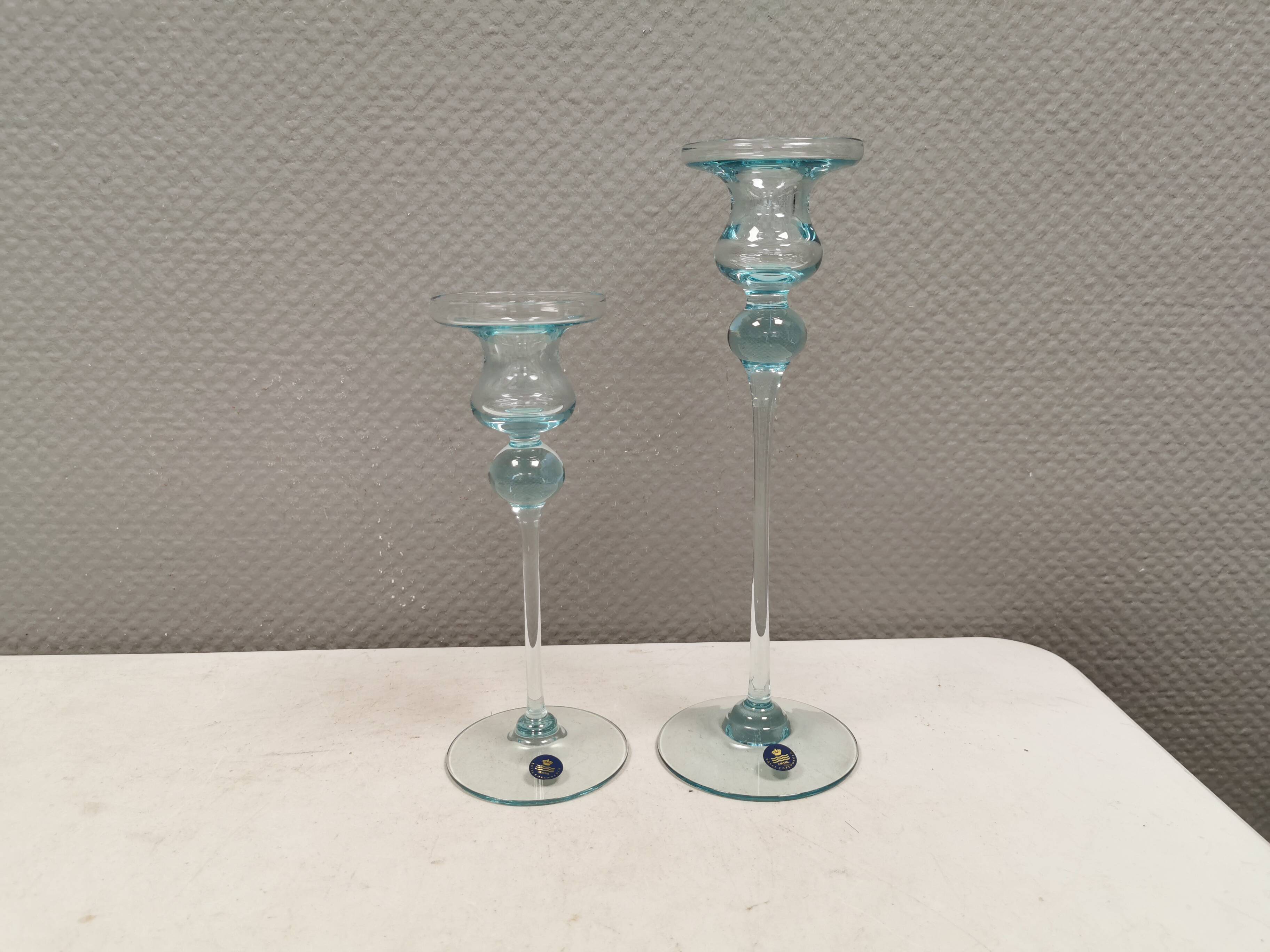 A set of CASSIOPEIA candlesticks, 1980s Denmark