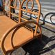 Vintage bamboo rattan sofa