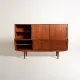 Danish Teak Highboard, 1960s