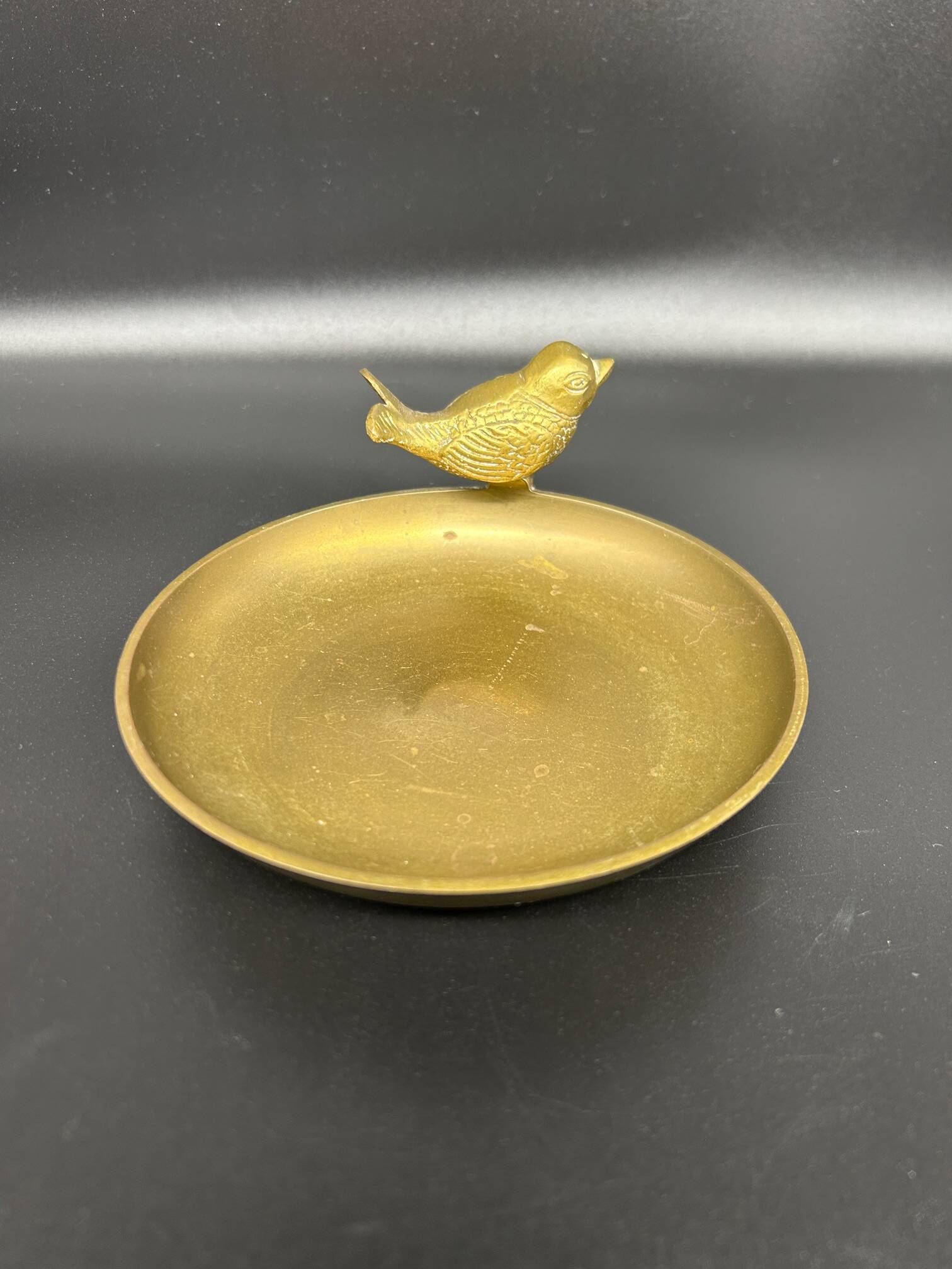 brass bird pocket tray