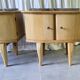 Pair of bedside tables from the 1950s
