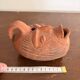 Ancient Anthropomorphic Oil Lamp Sculpture Terracotta Peru Pre-Columbian