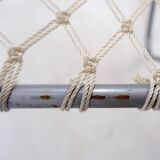 Fauteuil vintage - Métal et corde synthétique