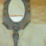 Face a hand courtesy mirror xixth caryatid