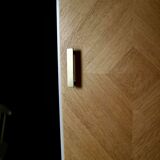 Restored Scandinavian column cabinet