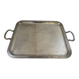 Large BOULENGER silver metal serving tray