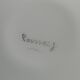 Coffee porcelain service -old signed Roussel J. decoration daisy