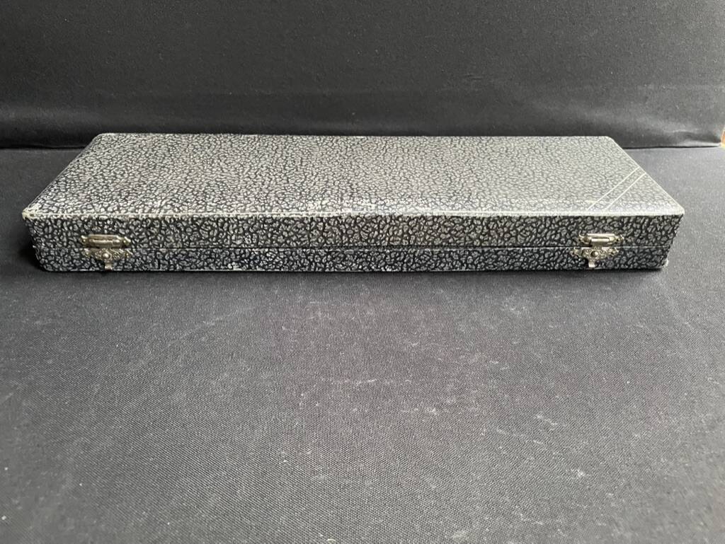 Salad serving cutlery in a box – Art Deco