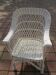 fauteuil en osier blanc