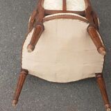 Pair of medaillon armchairs