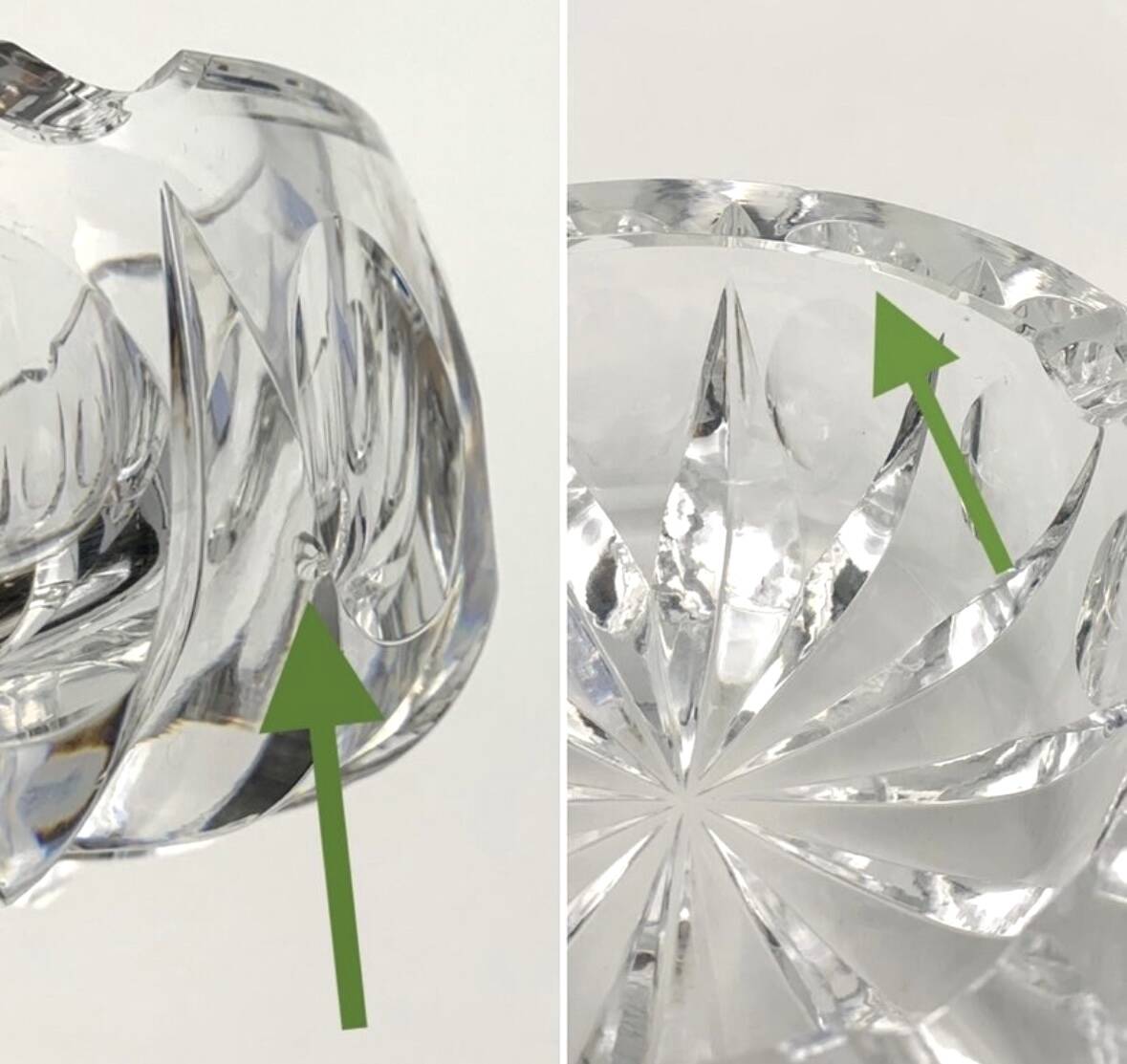 Vintage Saint Louis crystal ashtray, Ambassador model