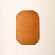 1960s Scandinavian oak coffee table with slatted shelf