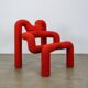 Red Ekstrem Chair by Varier