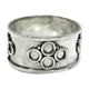 Silver towel ring