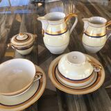 7-piece Limoges porcelain service