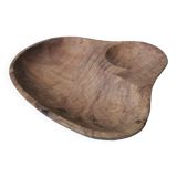 Fruit cut solid wood olive tree artisanal rustic vintage