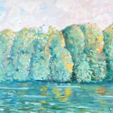 Tableau la Seine au soleil