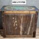 Italian chest of drawers from the Lombardy region in lacquered and painted wood circa 1850