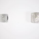 Wall lamps 'bubble glass' 1970